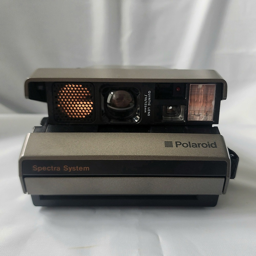 Polaroid Spectra System QPS Instant Camera W‎ Case Quintic AF Retro Photography